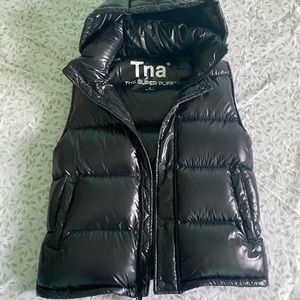 Black TNA Super Puff™ Vest- Size S